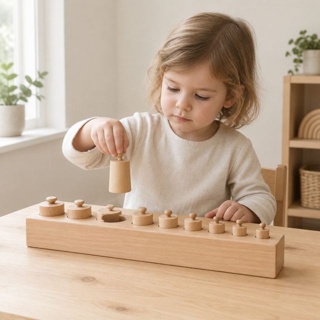 Knobbed cylinders